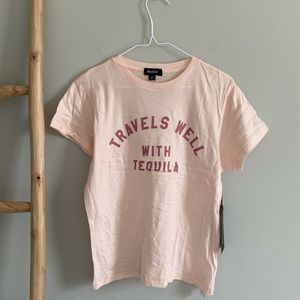 Wildfox Tequila Graphic Tee Sz XS NWT